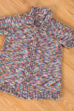 Plymouth Yarn Baby & Children Patterns - 2548 Colorando Girl's Dress Pattern