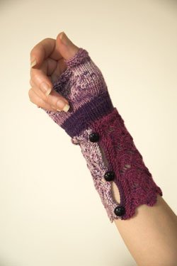 Plymouth Yarn Women's Accessory Patterns - 2551 Diversity Glovettes Pattern