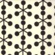 Zen Chic Comma - Asterisks - Chalk Black (1511 11) Fabric photo
