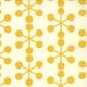 Zen Chic Comma - Asterisks - Chalk Mustard (1511 20) Fabric photo
