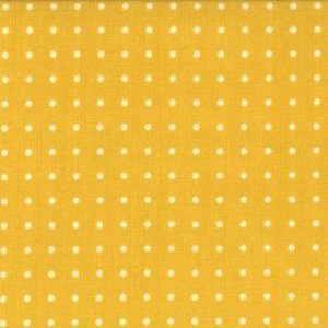 Zen Chic Comma Fabric - Periods - Mustard Chalk (1515 23)
