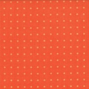 Zen Chic Comma Fabric - Periods - Tangerine (1515 22)