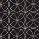Zen Chic Comma - Swinging - Black (1513 16) Fabric photo