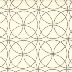 Zen Chic Comma Fabric - Swinging - Chalk Slate (1513 12)