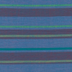 Kaffe Fassett Woven Stripe Fabric - Alternating Stripe - Blue