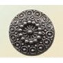 Blue Moon Button Art Metal Buttons - Round Embossed Metal 1