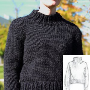 Erika Knight Patterns - Simple Sweater Pattern