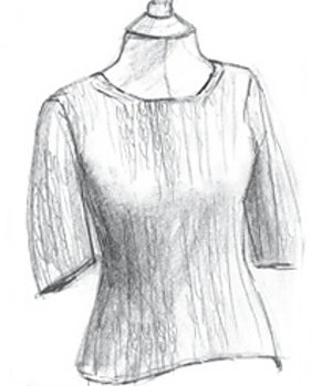 Erika Knight Patterns - Simple Short Sleeve Sweater Pattern