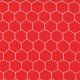 Jenn Ski Oink-A-Doodle-Moo - Chicken Wire - Barn Red (30527 12) Fabric photo
