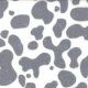 Jenn Ski Oink-A-Doodle-Moo - Cow Hide - Steel Eggshell (30524 21) Fabric photo