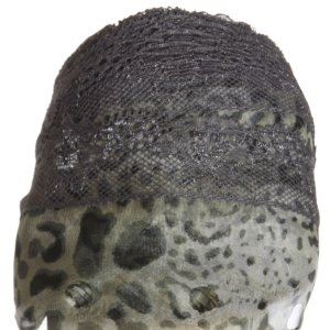 Circulo Tecido Rendado Trico Yarn - 2814 Snow Leopard with Gray Lace