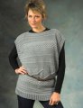Plymouth Yarn Adult Vest Patterns - 2352 Worsted Merino Superwash Cabled Pullover Patterns photo