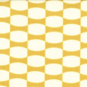 Julie Comstock 2wenty Thr3e Fabric - Modern Girl - Mustard (37055 14)
