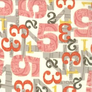 Julie Comstock 2wenty Thr3e Fabric - Five - Parchment (37052 11)