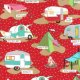 Mary Jane Glamping - Tents & Trailers - Barn Red (16601 17) Fabric photo