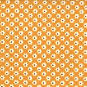 Urban Chiks Boho Fabric - Bohemian Daisies - Clementine (31091 12)