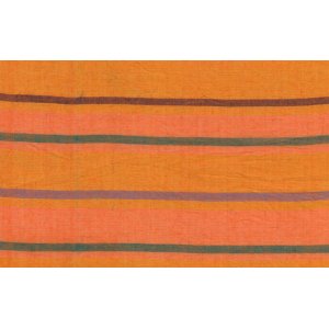 Kaffe Fassett Woven Stripe Fabric - Alternating Stripe - Orange