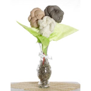 Jimmy Beans Wool Koigu Yarn Bouquets - Malabrigo Uno Dos Tres Bouquet - Neutrals