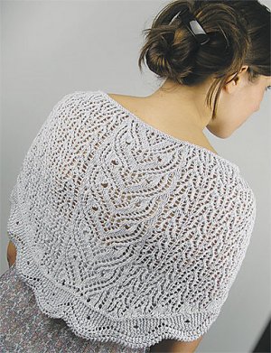 Knit One, Crochet Too Patterns - Lacy Owls Shawl Pattern