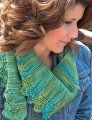 Knit One, Crochet Too - Garter Fern Scarf Patterns photo