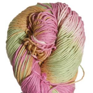 Euro Baby Cuddly Cotton Yarn - 102 Lime, Orange, Pink