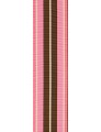 Renaissance Ribbons - Grosgrain - Brown and Pink - 1-1/2