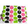 Top Shelf Totes Yarn Pop - Totable - Black & Pink Dots Accessories photo