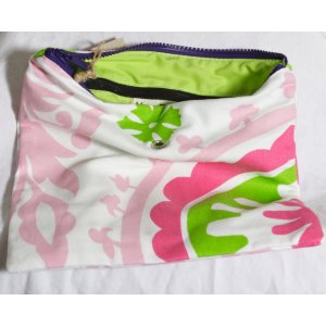 Top Shelf Totes Yarn Pop - Gadgety - Green & Pink Swirl