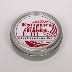 Alsatian Soaps & Bath Products Knitter's Hands - Stitch Red Tin