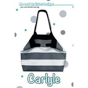 Me and My Sister Designs Sewing Patterns - Carlyle Tote Pattern