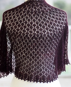 Rosemary Romi Hill Home Is Where The Heart Is Patterns - Shawl #6 - Blackjack Pattern