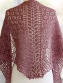 Rosemary Romi Hill Home Is Where The Heart Is - Shawl #7- Desert Peach Patterns photo