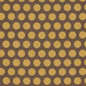 AdornIt Basic Fabric - Grid Dot - Gray/Yellow