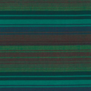Kaffe Fassett Woven Stripe Fabric - Exotic Stripe - Mallard