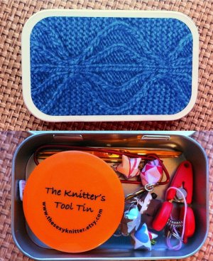 The Sexy Knitter Knitter's Tool Tins - Aviatrix