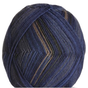 Regia Black and Blue Color 4ply Yarn - 8834 Cliff