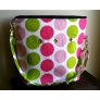 Top Shelf Totes Yarn Pop - Totable - Pink & Green Dots Accessories photo