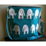 Top Shelf Totes Yarn Pop - Totable - Turquoise Elephants Accessories photo