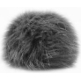 Universal Yarns Luxury Fur Pom-Pom - 101-03 Grey (Discontinued) Accessories photo