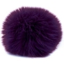 Universal Yarns Luxury Fur Pom-Pom - 103-08 Purple Accessories photo