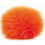 Universal Yarns Luxury Fur Pom-Pom - 105-10 Neon Orange (Discontinued) Accessories photo