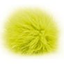 Universal Yarns Luxury Fur Pom-Pom - 105-11 Neon Yellow (Discontinued) Accessories photo