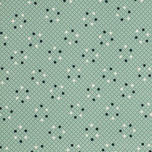 Denyse Schmidt Florence Fabric - Dot Plaid - Malachite