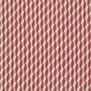 Denyse Schmidt Florence Fabric - Jagged Stripe - Carnelian