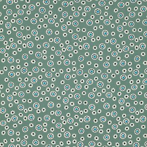 Denyse Schmidt Florence Fabric - Marcia Floral - Malachite