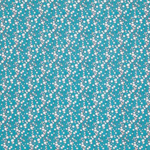 David Walker Beach Fabric - Bubbles - Bay