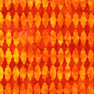 Michael Miller Fabrics Batiks Fabric - Diamonds in the Rough - Tangerine