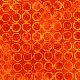 Michael Miller Fabrics Batiks - Ring Dot - Tangerine Fabric photo