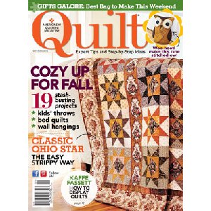 Quilt Magazine - '13 October/November