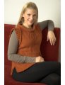 Plymouth Yarn Adult Vest Patterns - 2576 Woman's Cap Sleeve Pullover Patterns photo